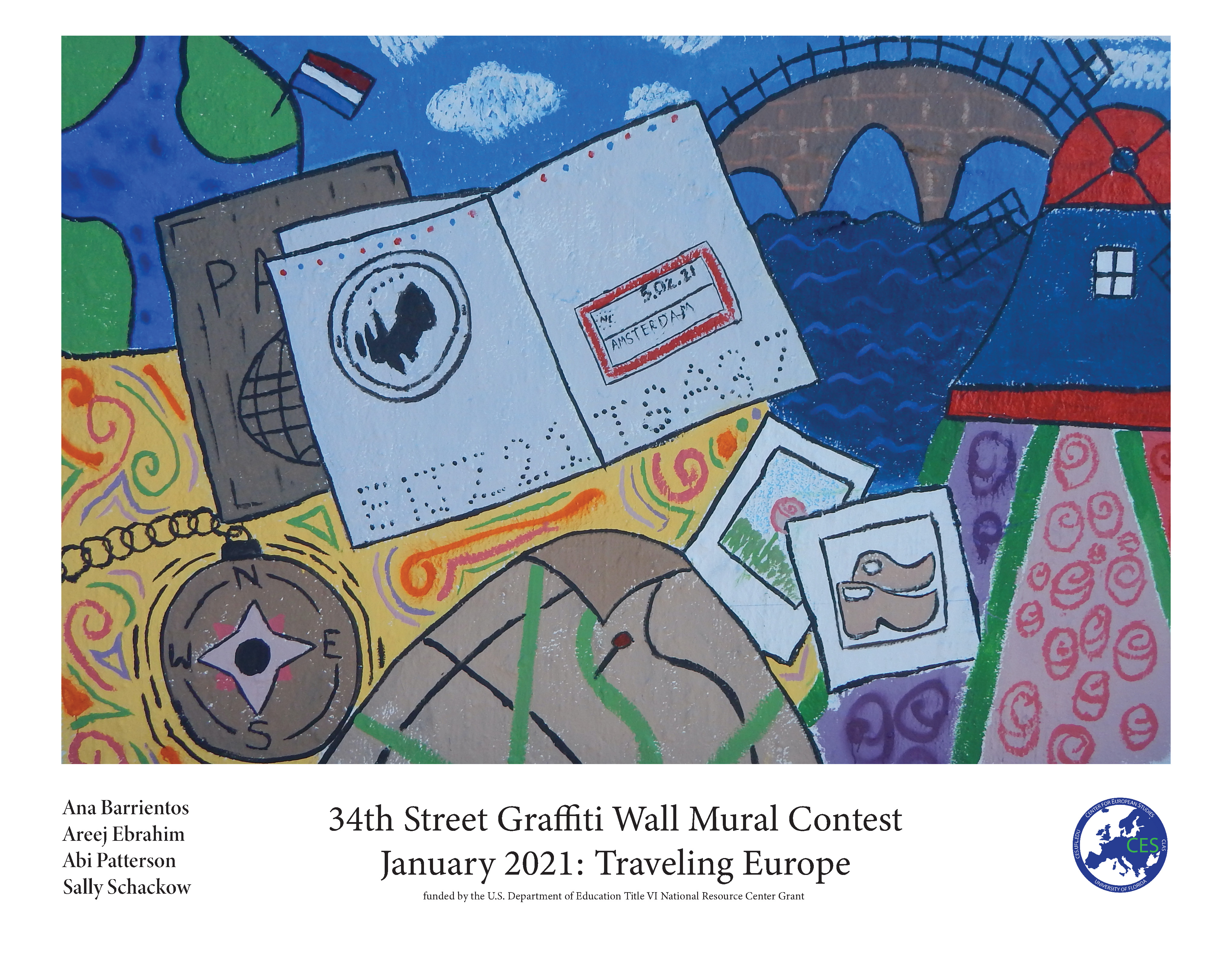 European Travel Poster